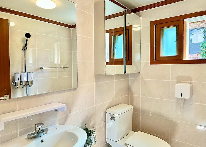 New, 3min To Hapjeong St, Airport Bus Stop, 8min To Hongdae & Mangwon Market, River Park, 2br 3qb Full Of Sunshine, Bedding, Nature Villa *
